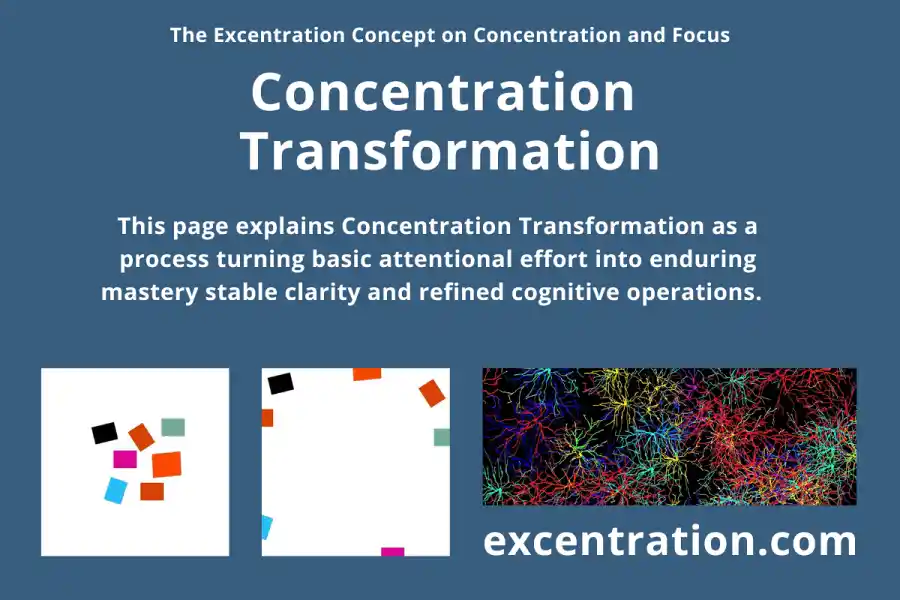 Transformation of concentration